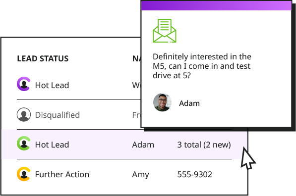 Conversica Revenue Digital Assistants have a two-way conversations with interested parties to qualify and turn them into buyers