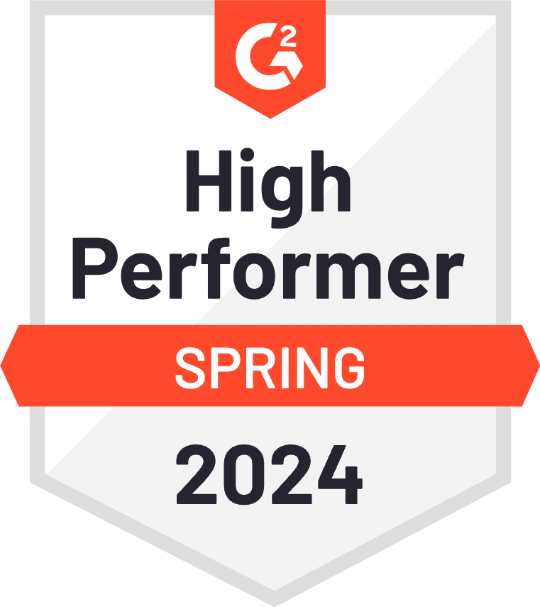 Conversica is a G2 High Performer Spring 2024