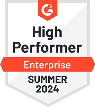 G2 High Performer Summer 2024 Badge